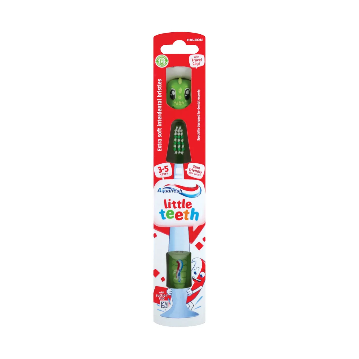 Front of Aquafresh Little Teeth Toothbrush 3-5 Years pack