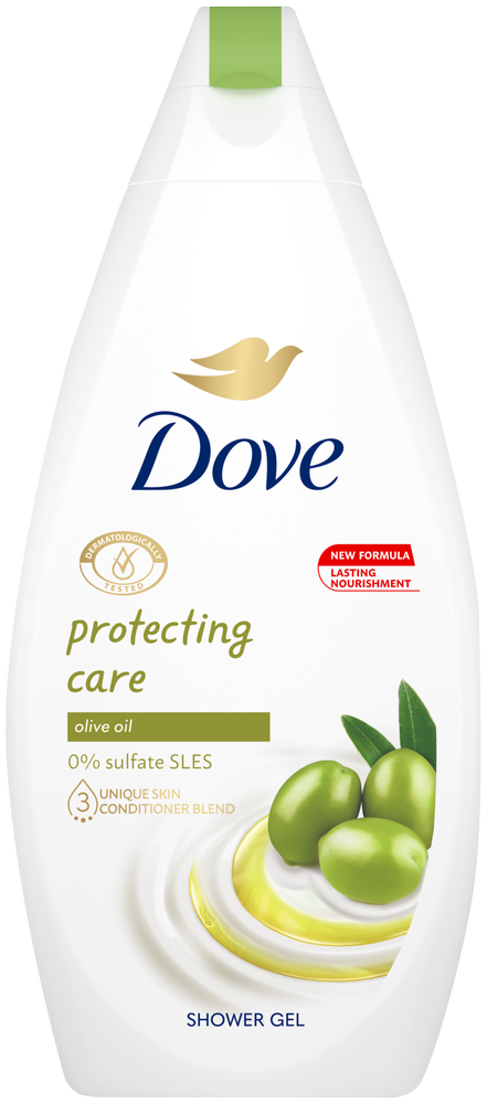Dove Olive Oil Protecting Care Body Wash 450ml