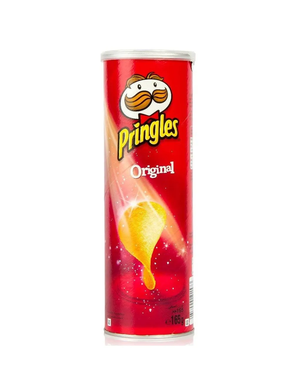 Front of Pringles Original 165g can