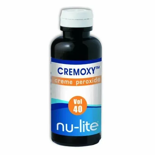 Front of Nu Hair Nu-lite Cremoxy Creme Peroxide Vol 40 100 ml bottle