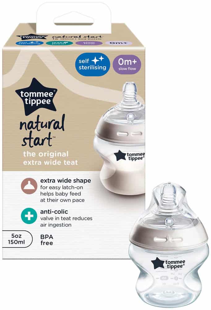 Tommee Tippee Closer to Nature Slow Flow Baby Bottle 150ml