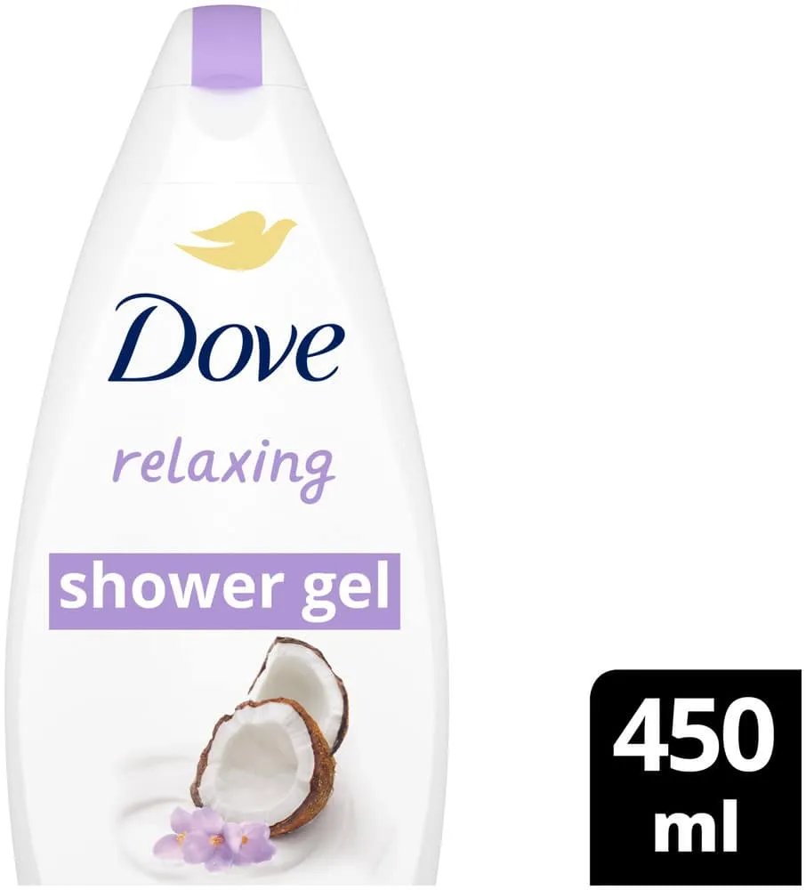 Dove Jasmine Petal and Coconut Milk Relaxing Shower Gel 450ml