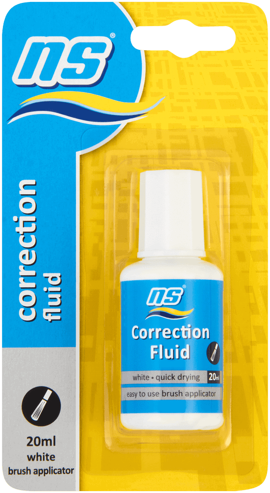 National Stationery Correction Fluid 20ml