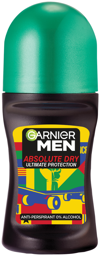 Garnier Men Absolute Dry Anti-Perspirant Roll-On 50ml