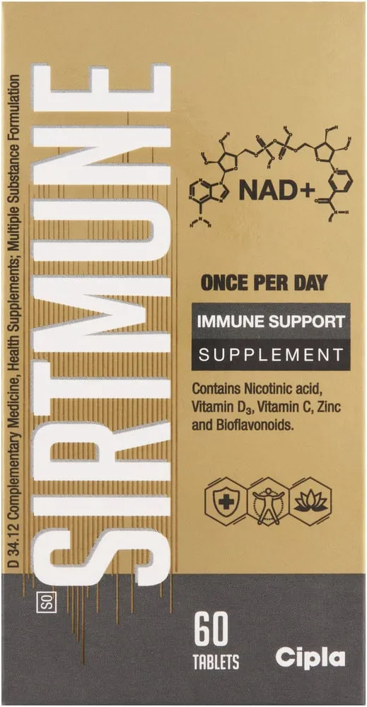 Sirtmune Immune Support Supplement Tablets 60pk