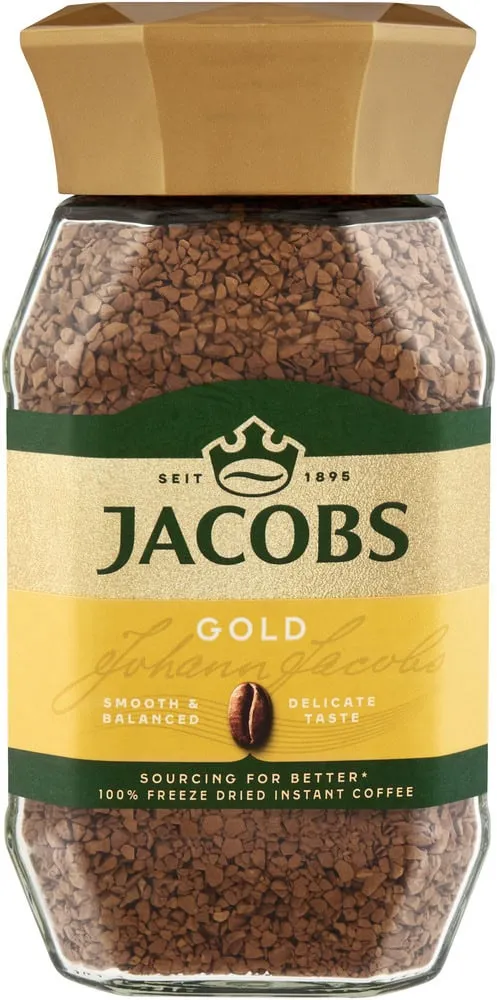 Jacobs Gold Freeze Dried Instant Coffee 200g