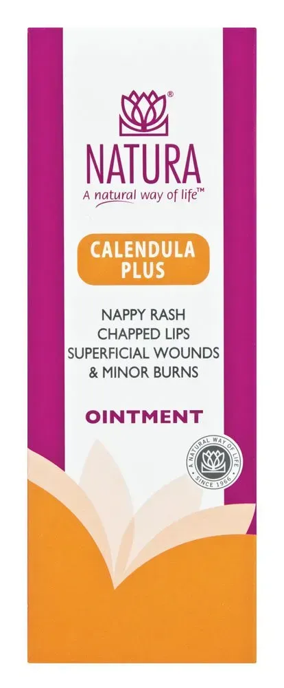 Front of Natura Calendula Plus Ointment 50 g box