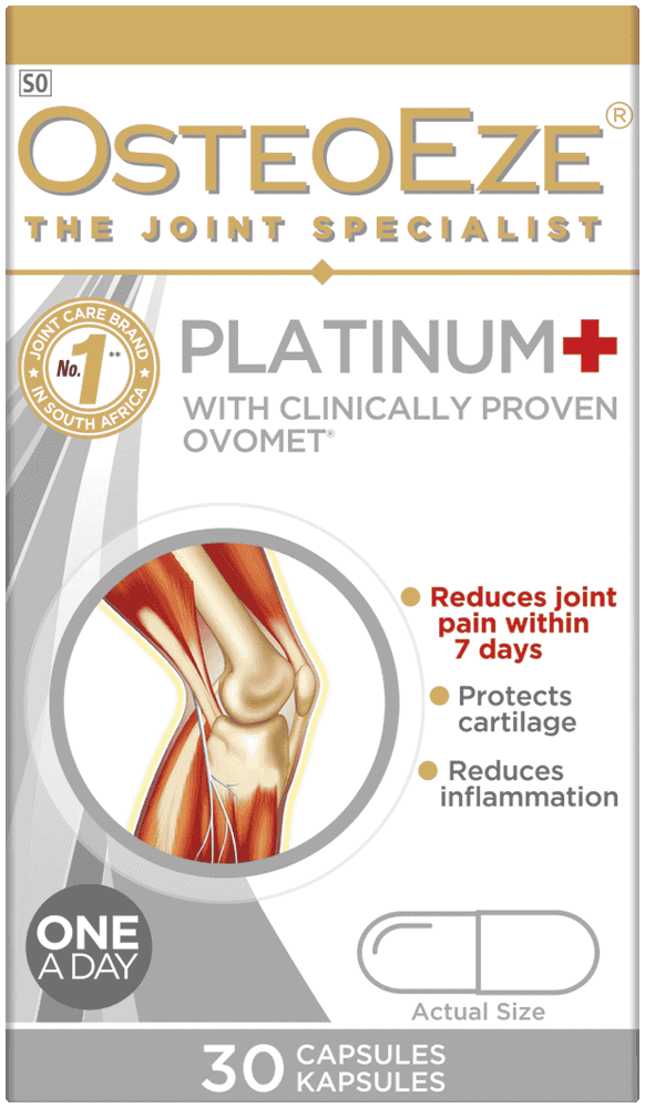Osteoeze Platinum Plus Supplement Capsules 30pk 30pk