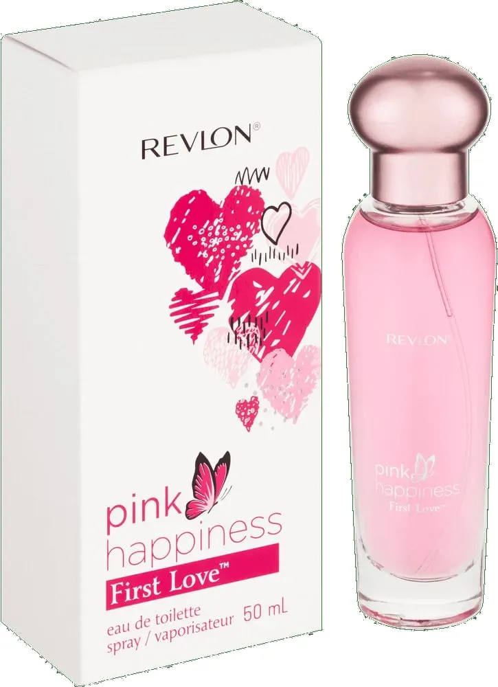 Revlon Pink Happiness First Love Eau de Toilette Spray 50ml