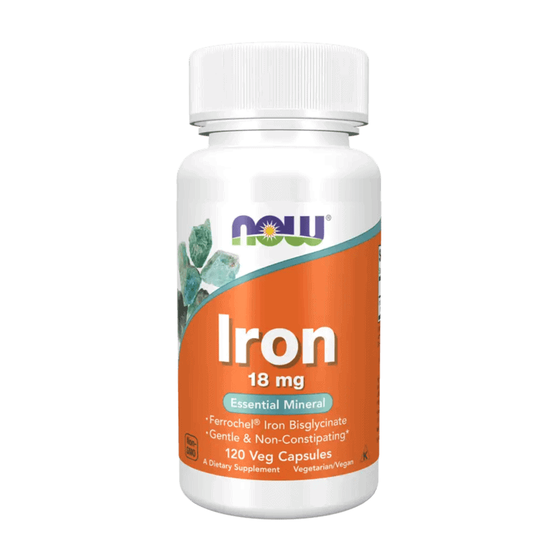 NOW Foods IRON 18MG 120VEG