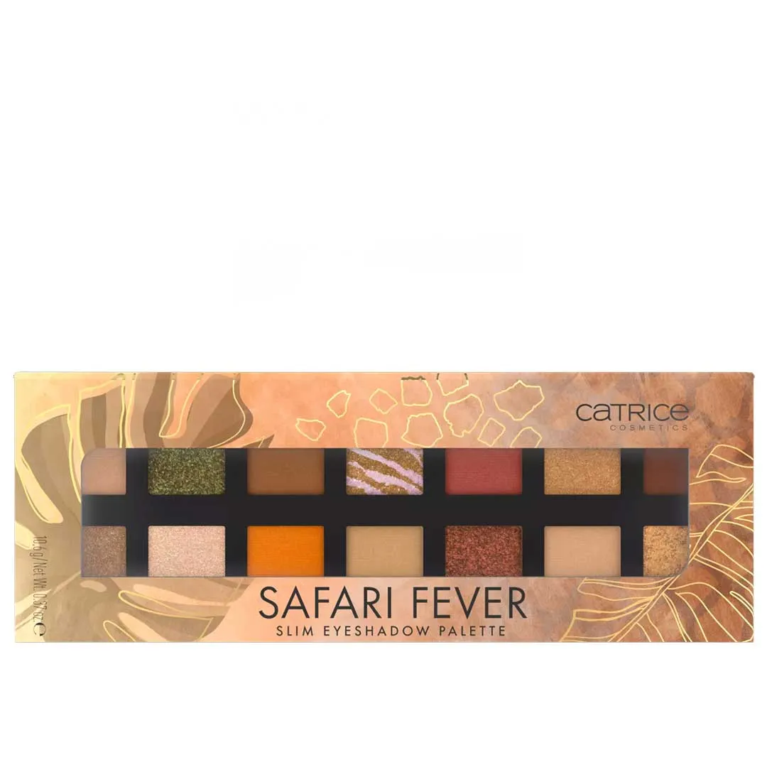 Front of Catrice Safari Fever Slim Eyeshadow Palette 010, 10.4 g