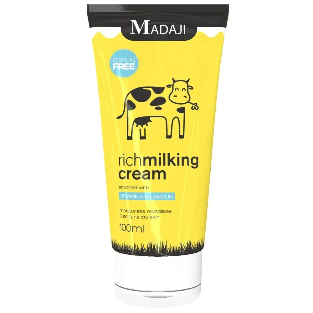 Front of Madaji Rich Milking Cream 100 ml tube