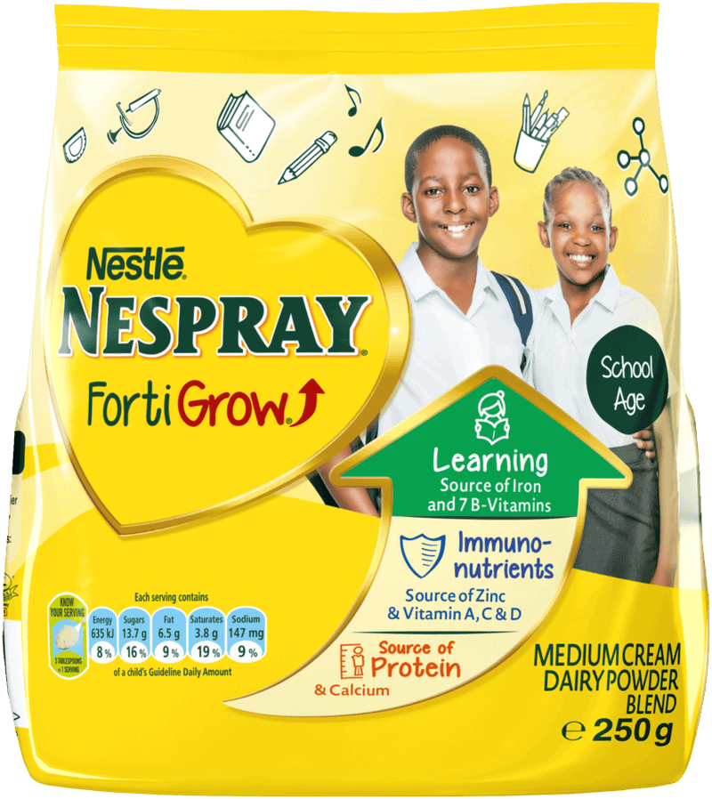 Nestlé Nespray FortiGrow Medium Cream Dairy Powder Blend 250g