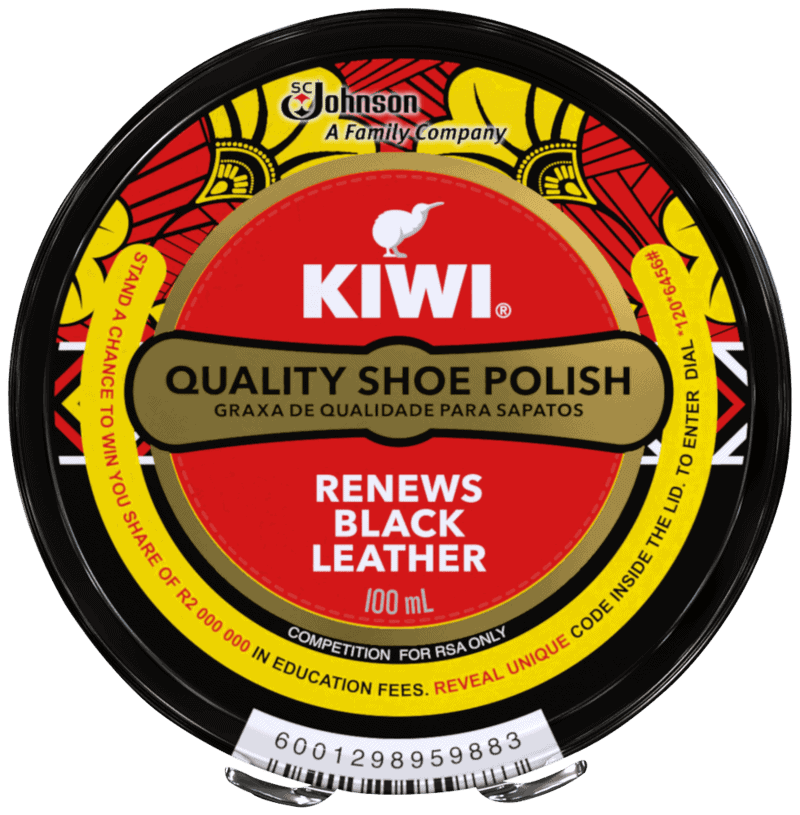 Kiwi Black Shoe Polish 100ml