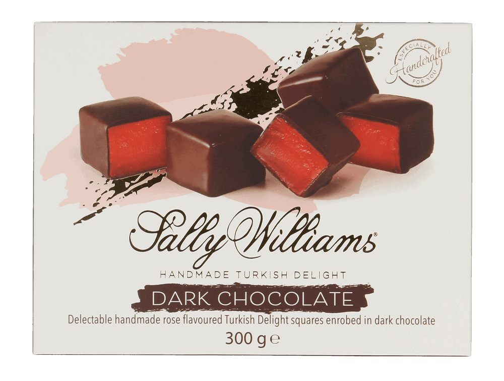Sally Williams Dark Chocolate Turkish Delight 300g