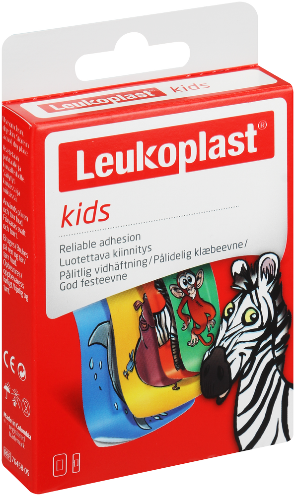 Leukoplast Kids Adhesive Wound Dressings 12pk