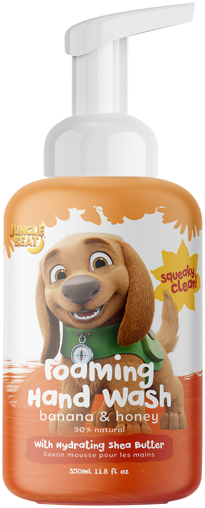 Jungle Beat Banana & Honey Foaming Hand Wash 350ml