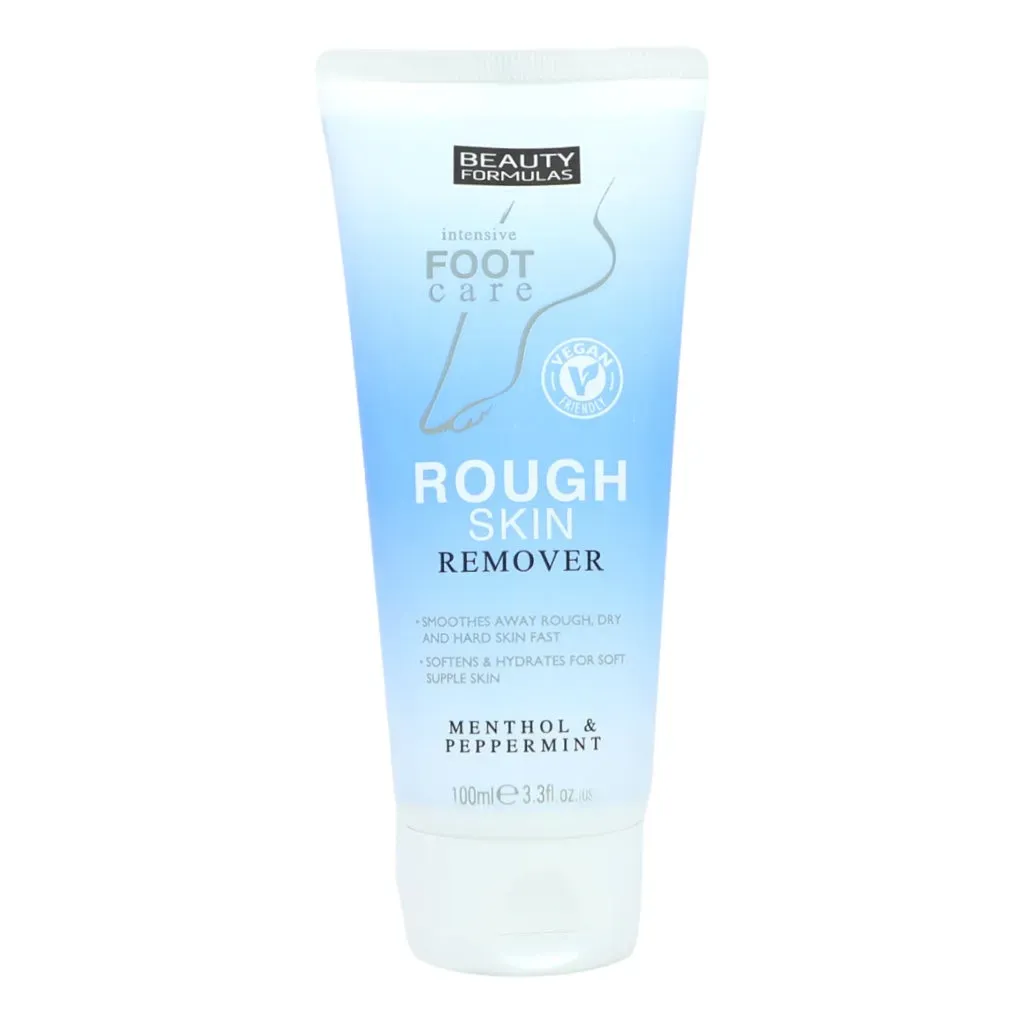 Front of Beauty Formulas Intensive Foot Care Rough Skin Remover tube 100ml