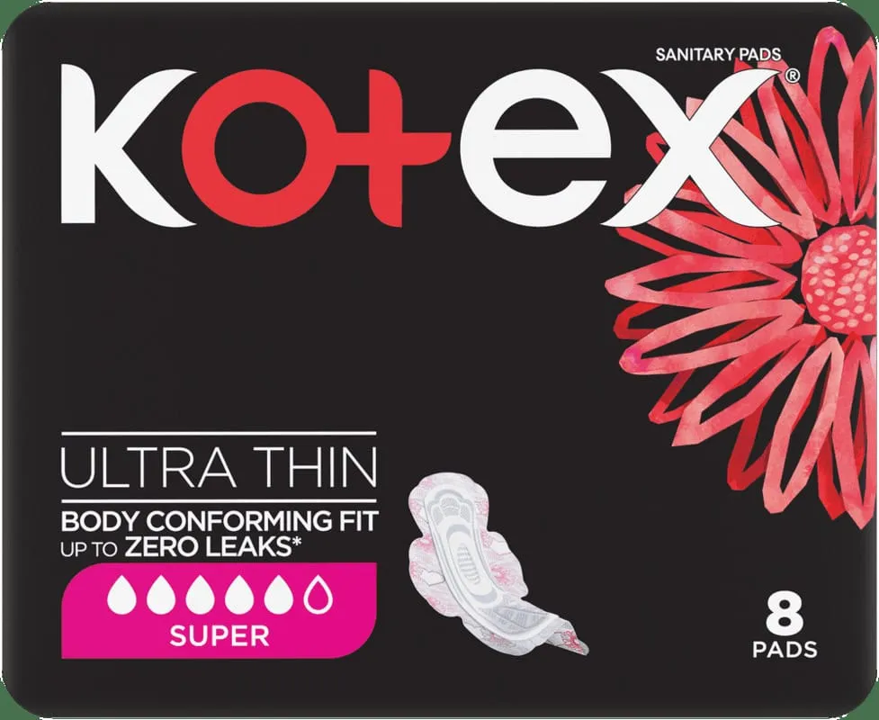 KOTEX ULTRA THIN SUPER WINGS 8'S