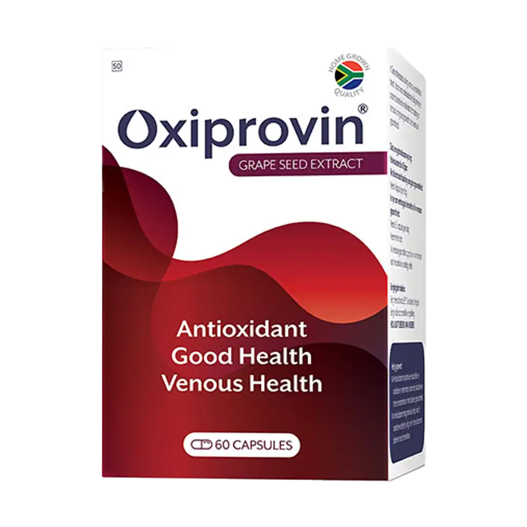 Angled view of Pharmaforce Oxiprovin Grape Seed Extract 60 Capsules box