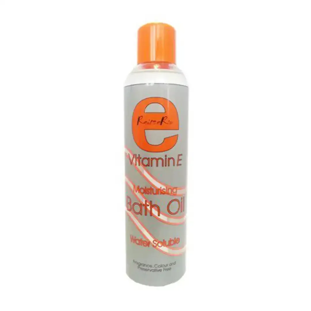 Front of Reitzer Vitamin E Moisturising Bath Oil 500 ml bottle