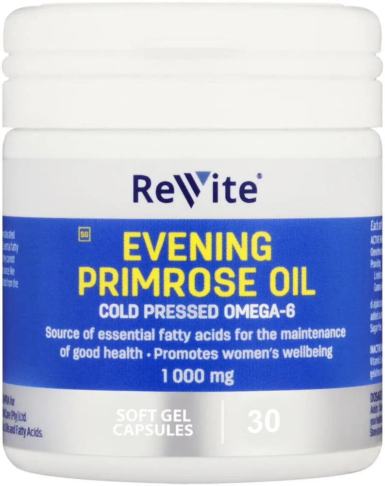 Revite 1000mg Evening Primrose Oil Softgel Capsules 30pk