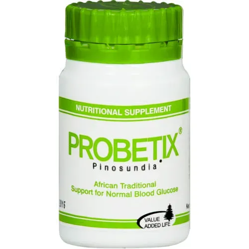 Front of Probetix Pinosundia Capsules 60 count bottle