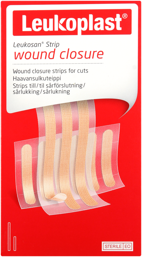 Leukoplast Leukosan Wound Closure Strips 9pk