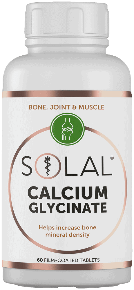 Solal Calcium Glycinate Film-Coated Tablets 60pk