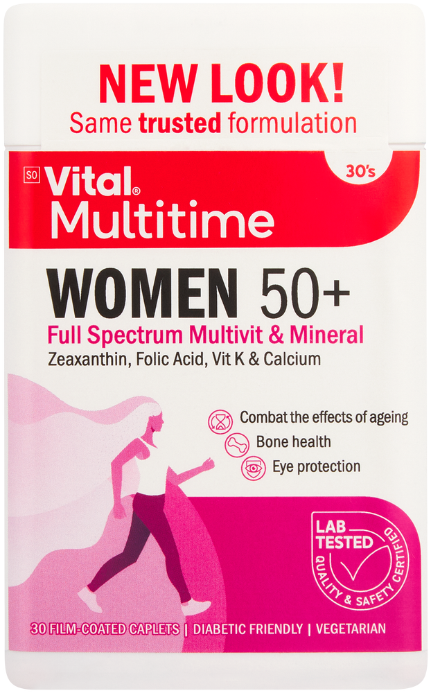 Vital Multitime Women 50+ Multivitamin Caplets 30pk