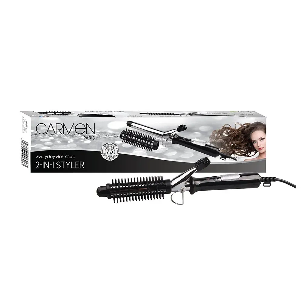 Carmen Paris 2-in-1 Hair Styler with packaging box