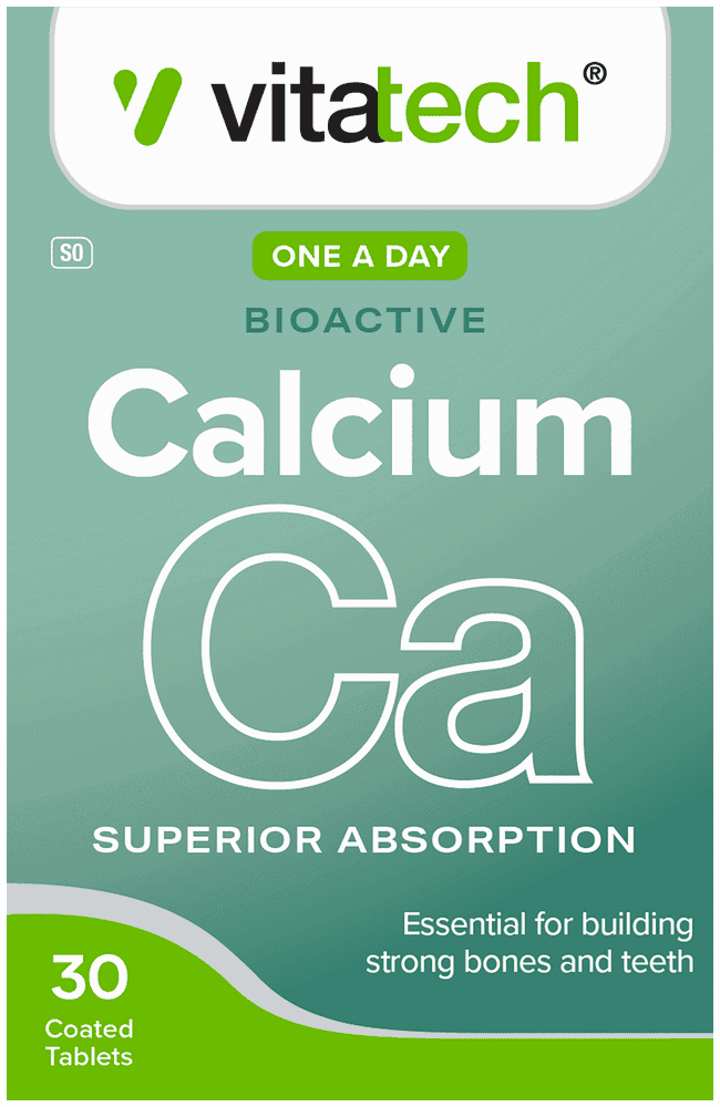 Vitatech Bioactive Calcium Tablets 30pk 30pk