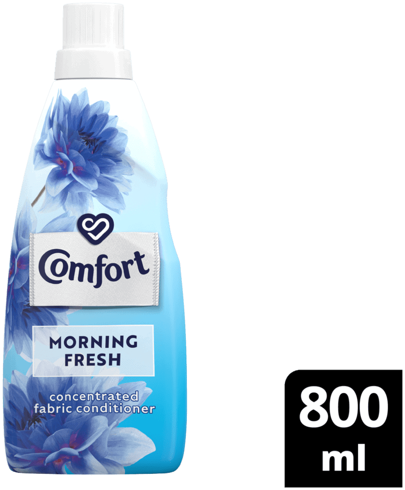 Comfort Morning Fresh Concentrated Laundry Fabric Softener 800ml