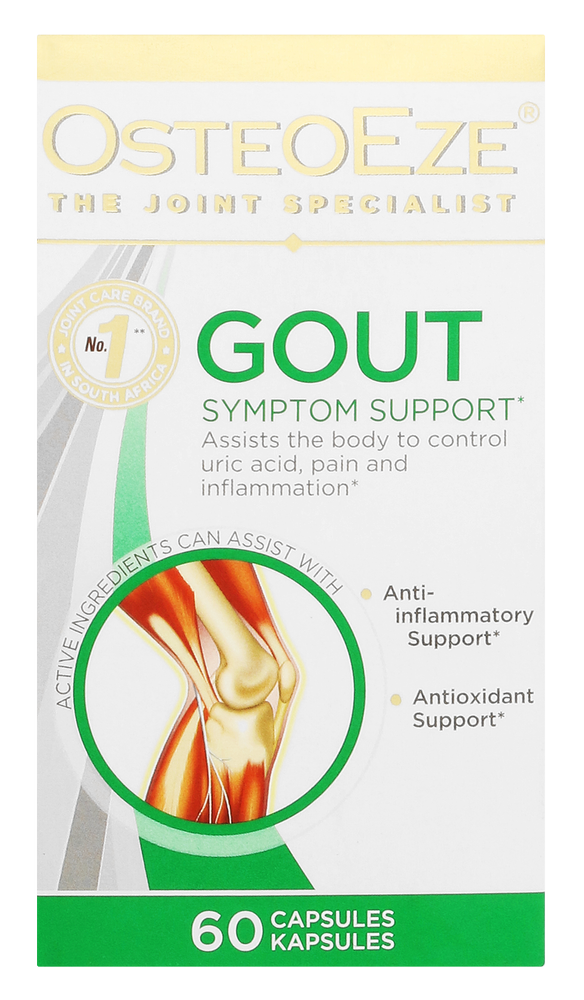 Osteoeze Gout Symptom Support Capsules 60pk