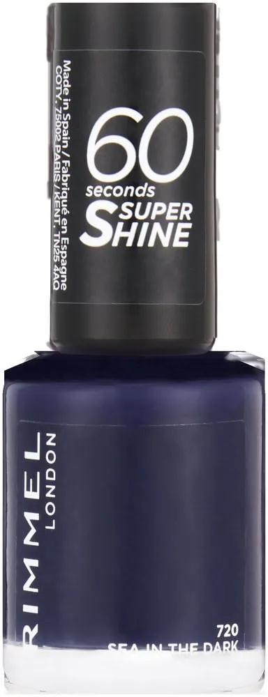Rimmel 60 Seconds Sea In The Dark Nail Polish 8ml