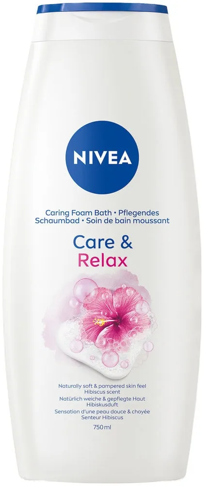 Nivea Care & Relax Foam Bath 750ml