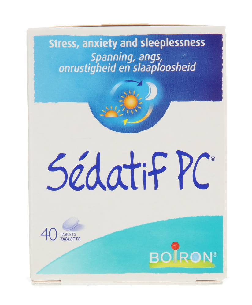 Boiron Sedatif PC Stress, Anxiety & Sleeplessness Tablets 40s