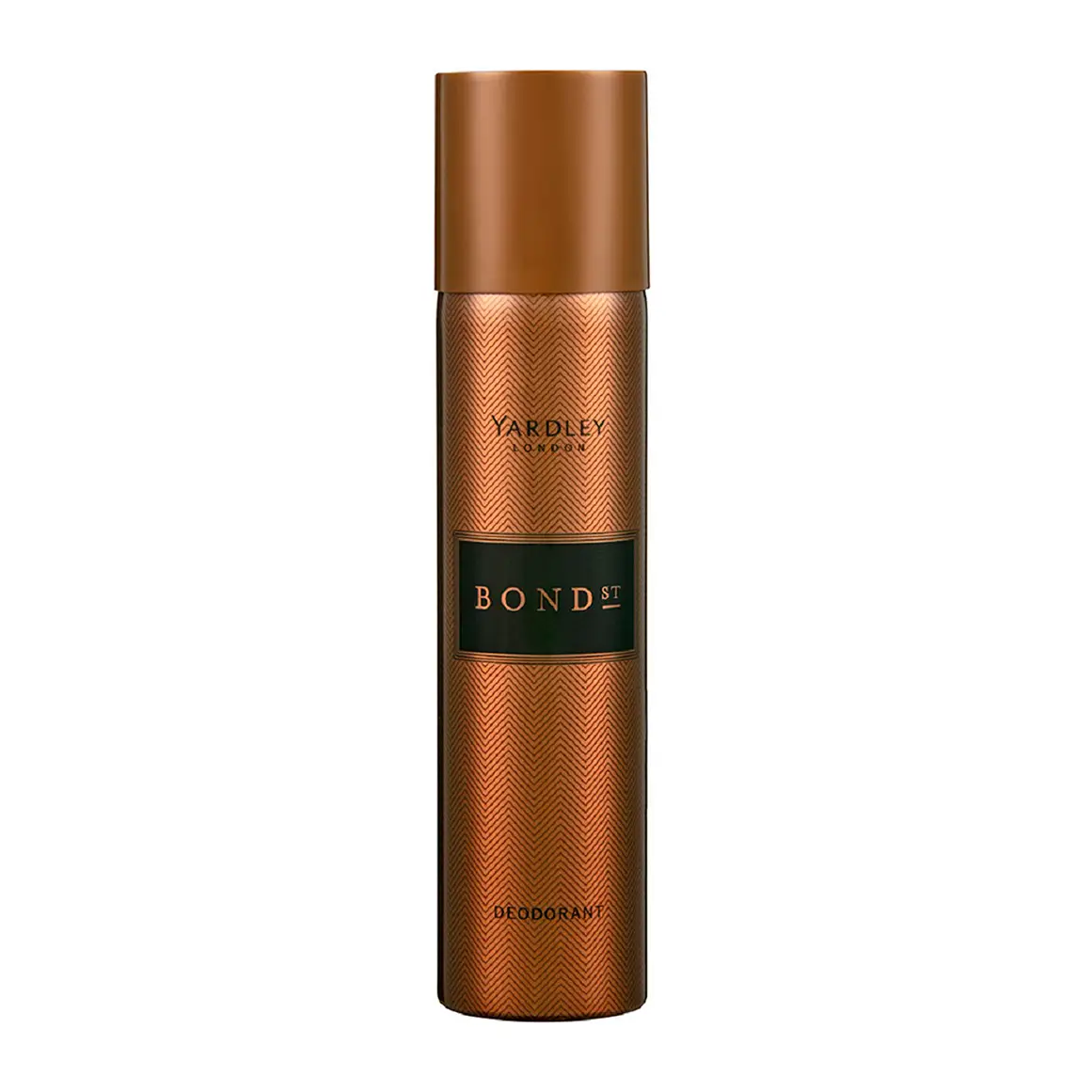 Front of Yardley Bond St Deodorant 250ml can on white background