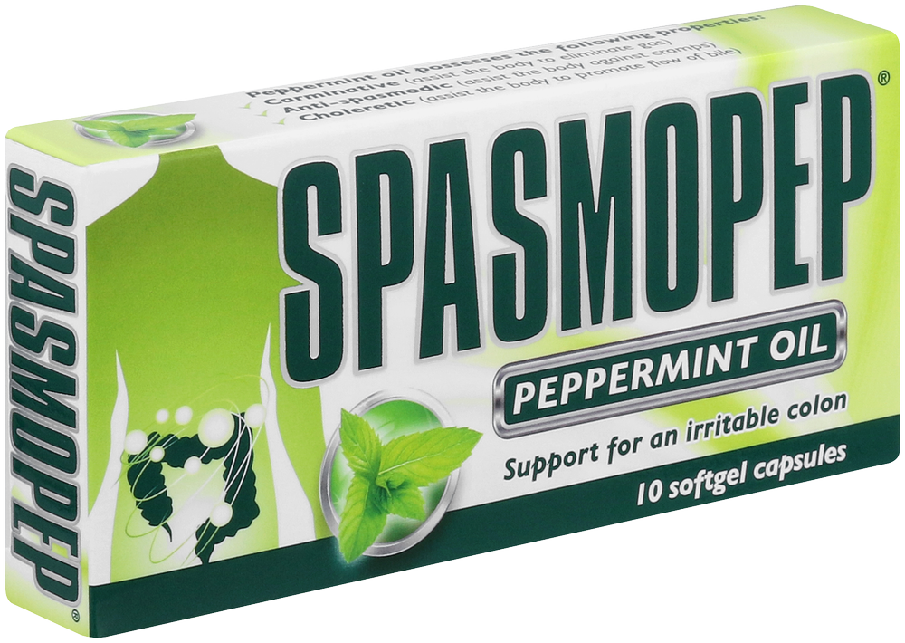 Spasmopep Peppermint Oil Softgel Capsules 10pk