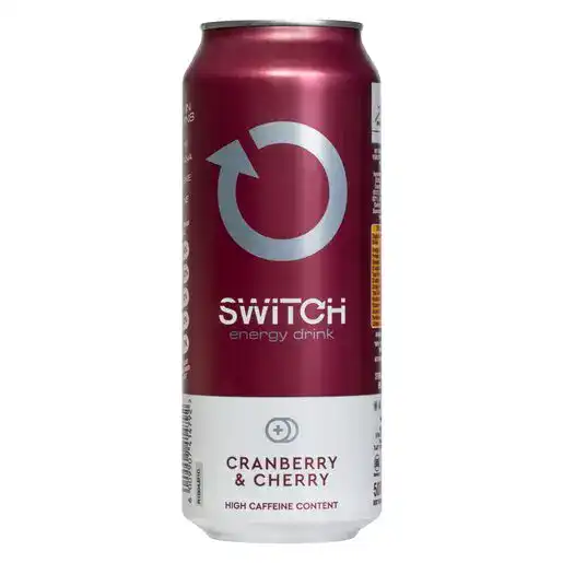 Switch ENERGY DRINK 500ML CRANBERRY CHER
