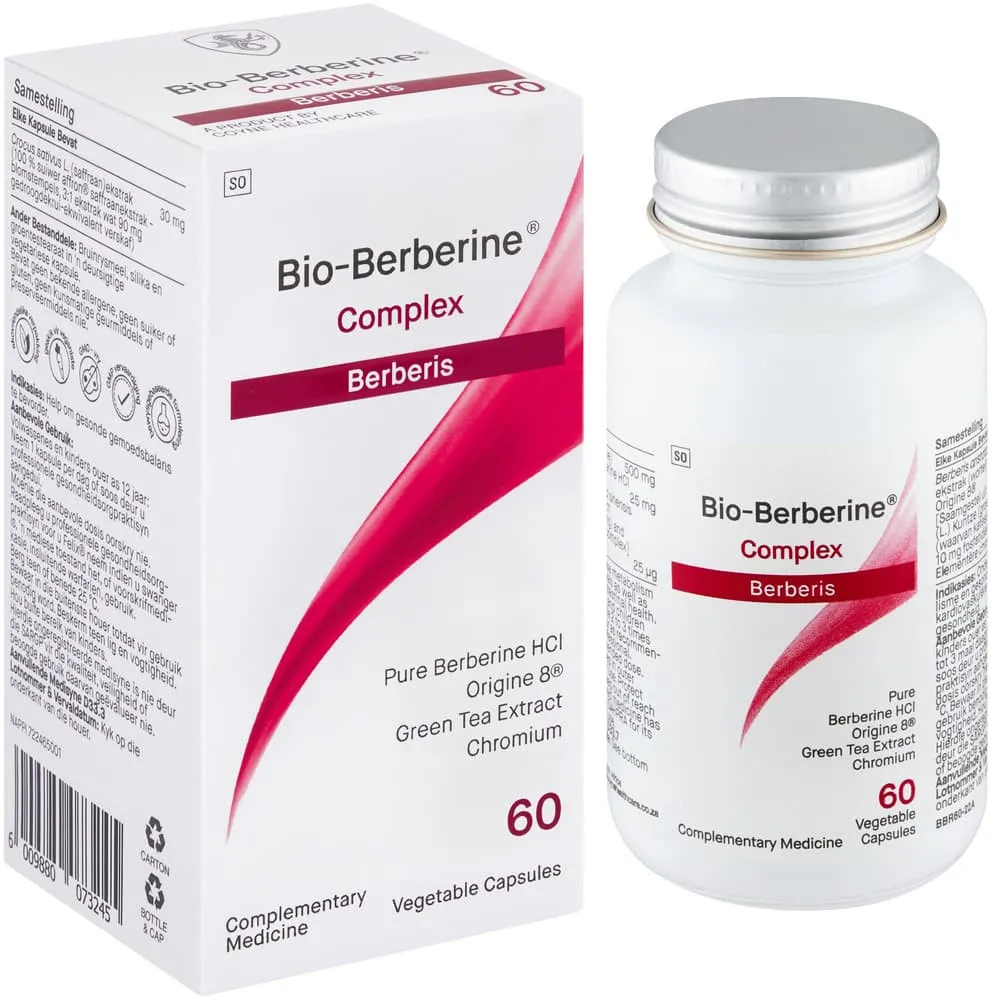 Coyne Healthcare Bio-Berberine Complex Berberis Vegetable Capsules 60pk
