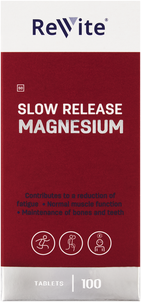 Revite Slow Release Magnesium Tablets 100pk