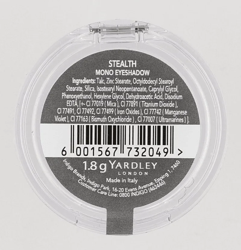 Yardley Stealth Mono Eyeshadow 1.8g