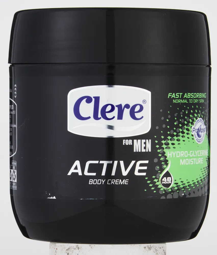 Clere FOR MEN Hydro-Glycerine Moisture Active Body Crème 450ml