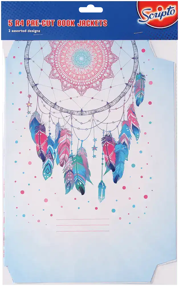 Scripto A4 Pre-Cut Book Jackets 5s