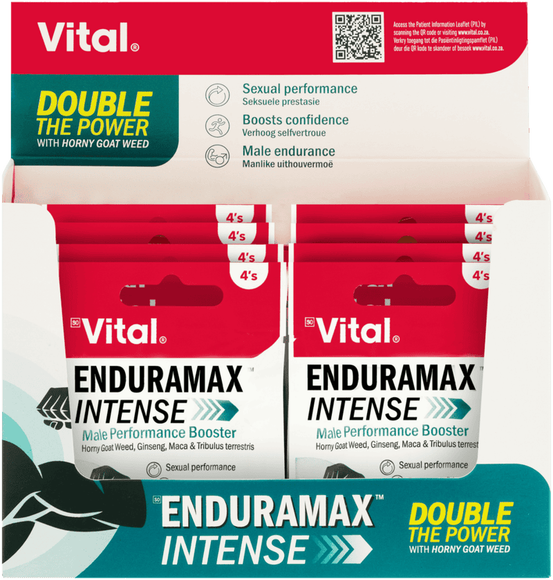 Vital Enduramax Intense Male Performance Booster Softgel Capsules 10 x 4pk 4pk