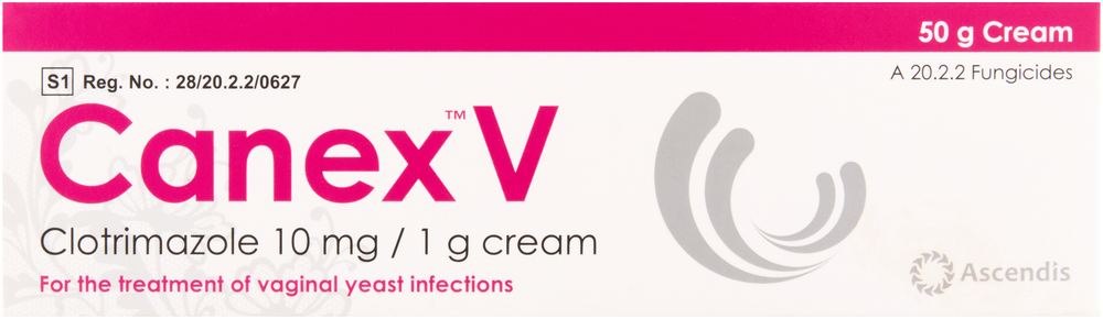 Canex V Vaginal Yeast Infection Cream 50g
