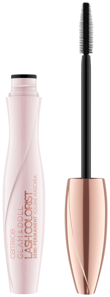 Catrice 010 Ultra Black Glam & Doll Lash Colorist Semi-Permanent Volume Mascara 1s