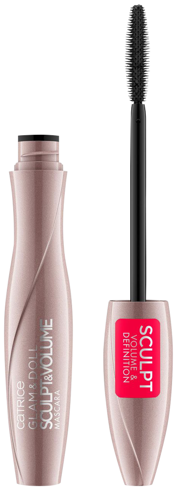 Catrice 010 Black Glam & Doll Sculpt & Volume Mascara 1s
