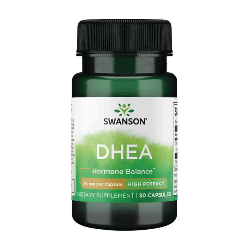 SWANSON DHEA HIGH POTENCY 25MG 30CAPS